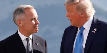 Trump broadcasts 35% tariffs on Canada beginning Aug. 1, warns of upper levies