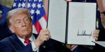 No ‘woke AI’ in Washington, says Trump, as he launches AI motion plan