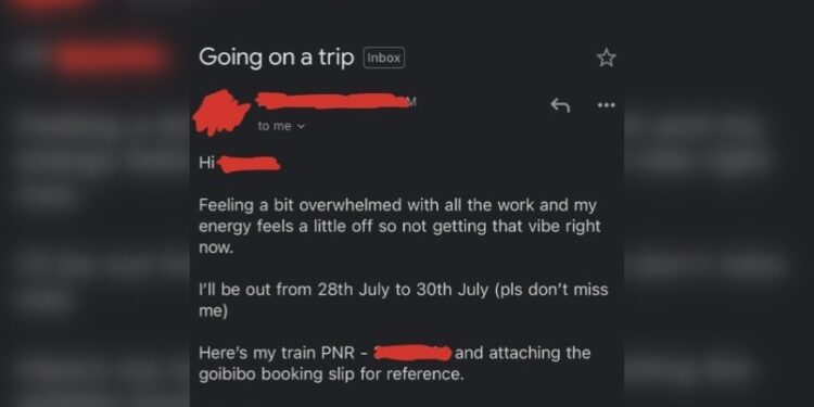 Gen Z intern emails boss for depart saying, ‘not getting the vibe,’ sparks work tradition debate