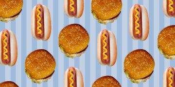 Which Is Worse for You: A Scorching Canine or a Hamburger?