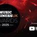 MBW’s Music Enterprise UK Awards to return to London this November, supported by YouTube