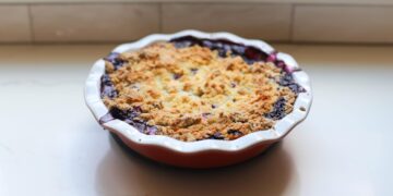 Nana’s Blueberry Cobbler – A Wholesome Slice of Life