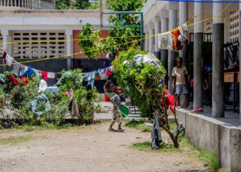 Desks turn into beds as Haitian faculty shelters folks displaced by violence — World Points