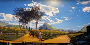 ‘Wizard of Oz’ blown up by AI for big Sphere display screen