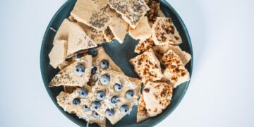 The Greatest Frozen Yogurt Bark (Excessive Protein)