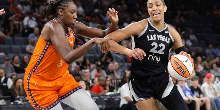A’ja Wilson data first 30-20 recreation in WNBA historical past in Aces’ win over Solar