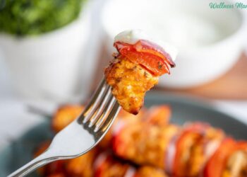 Air Fryer Harissa Rooster Skewers