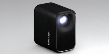 I am actually impressed with this $400 transportable projector