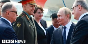 Putin and Modi in China for summit overshadowed by commerce wars with US