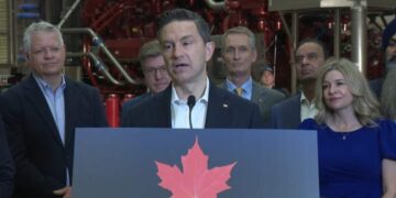 Poilievre says of B.C. premier that ‘one man can’t block’ pipeline proposal