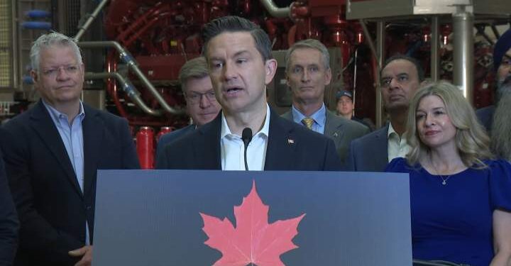 Poilievre says of B.C. premier that ‘one man can’t block’ pipeline proposal
