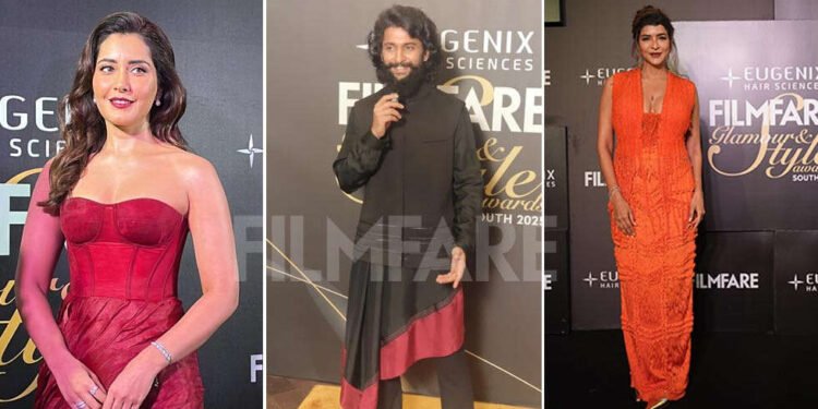 Eugenix Filmfare Glamour & Model Awards South 2025: Nani, Raashii Khanna Snapped at The Occasion