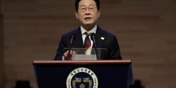 South Korean President Lee to fulfill with Trump in Washington on Monday : NPR