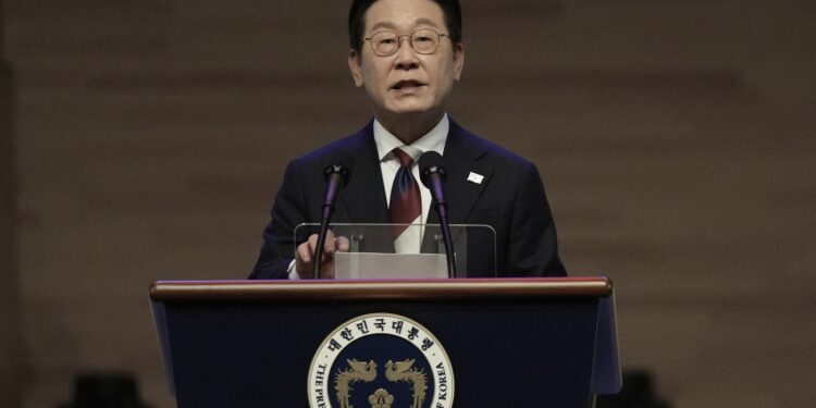 South Korean President Lee to fulfill with Trump in Washington on Monday : NPR