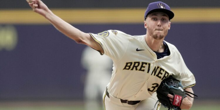 Brewers to start out rookie Jacob Misiorowski for sequence opener vs. Phillies