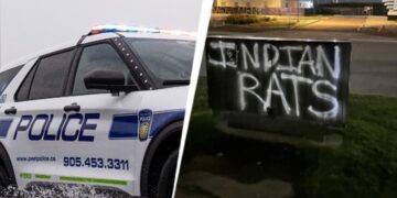 ‘Indian Rats’ graffiti in Canada sparks racist outrage, advocacy teams demand motion