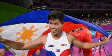 EJ Obiena leads 9-man discipline sans Duplantis at PH pole vault meet