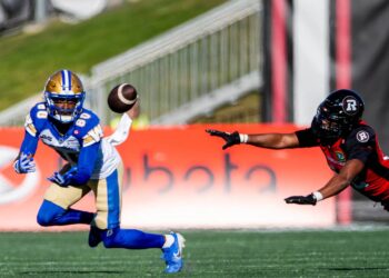 Blue Bombers full three passes, nonetheless finest Redblacks to snap three-game slide