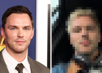 Nicholas Hoult Selfie With Blonde Hair Goes Viral