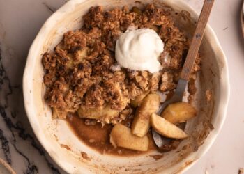 Straightforward Apple Crumble (Simply Like Grandma’s, However Higher)