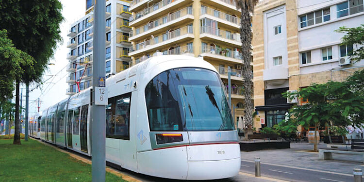 Gentle rail boosts Jaffa residence costs