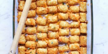 Tater Tot Casserole – A Lovely Mess