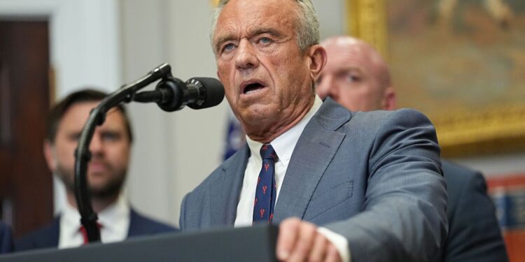RFK Jr. testifies earlier than Senate amid chaos on the CDC : Pictures