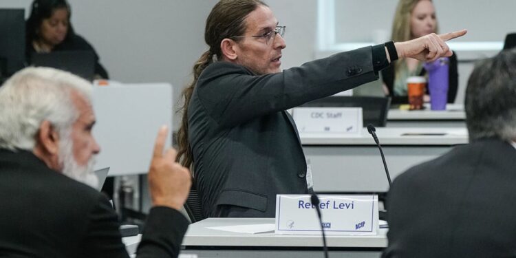 CDC’s vaccine advisers add COVID vaccine guidelines in contentious assembly : Pictures