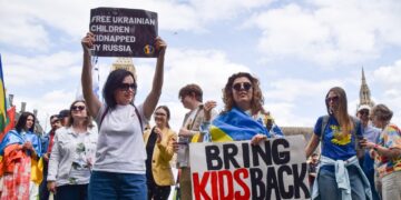 Russia provides Ukrainian children army coaching: Yale researchers : NPR