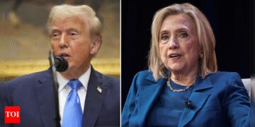 ‘Dedication to seeing path ahead’: Hilary Clinton’s uncommon reward for Donald Trump after Gaza accord; urges international assist