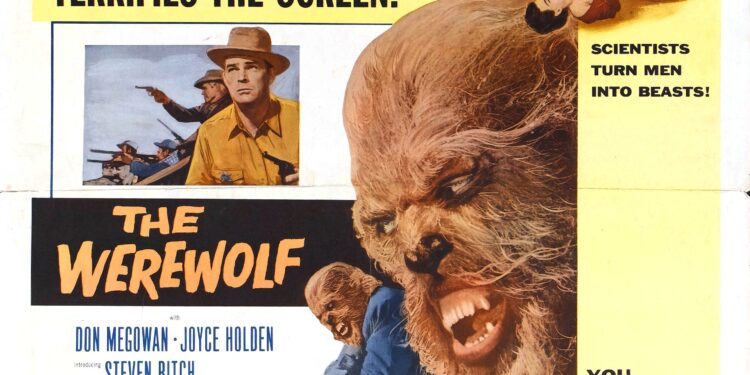 THE WEREWOLF ’50s sci-fi horror – free on Tubi and YouTube