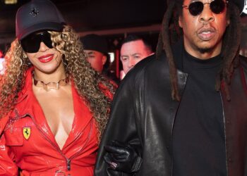 Beyoncé, Jay-Z’s Uncommon Joint Look at F1 Grand Prix