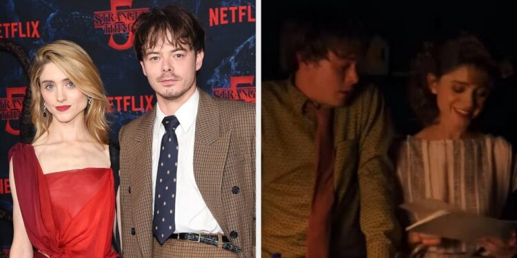 Stranger Issues’ Charlie Heaton Discusses Natalia Dyer