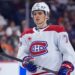 Canadiens’ Jake Evans exits after hit from Capitals’ Tom Wilson