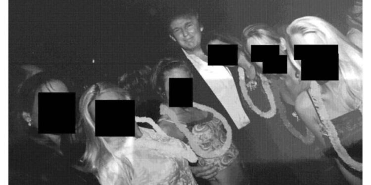 Trump downplays Epstein photographs launch by Democrats