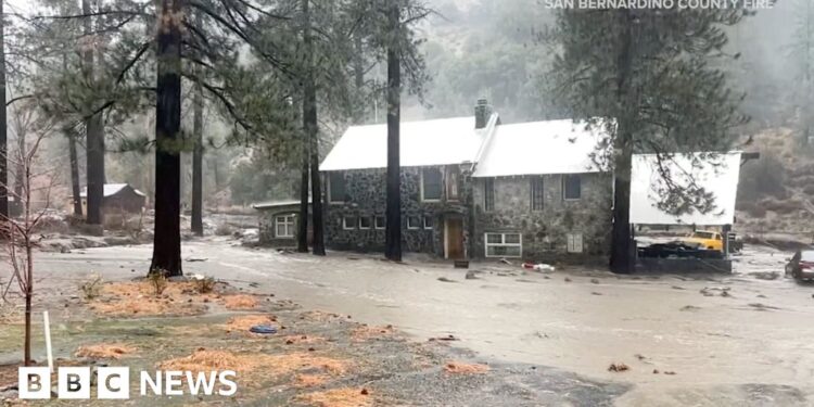 Heavy rain storms in California depart three lifeless as of Christmas night time