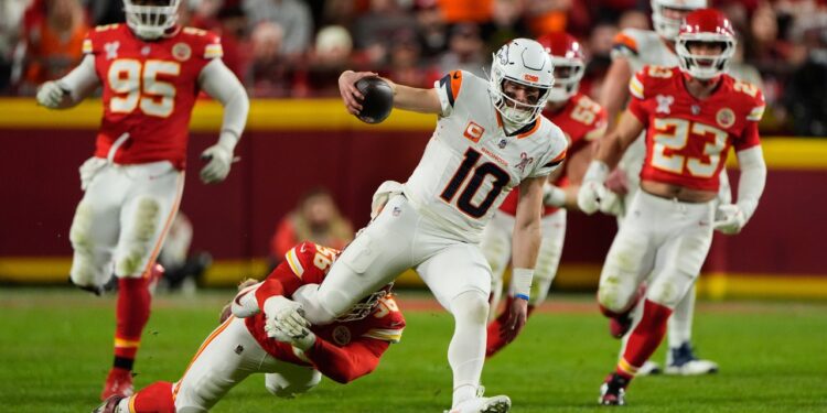 Nix’s late TD go, defensive stand by Broncos end off win over Chiefs