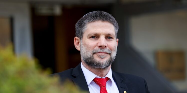 Smotrich threatens to double financial institution tax