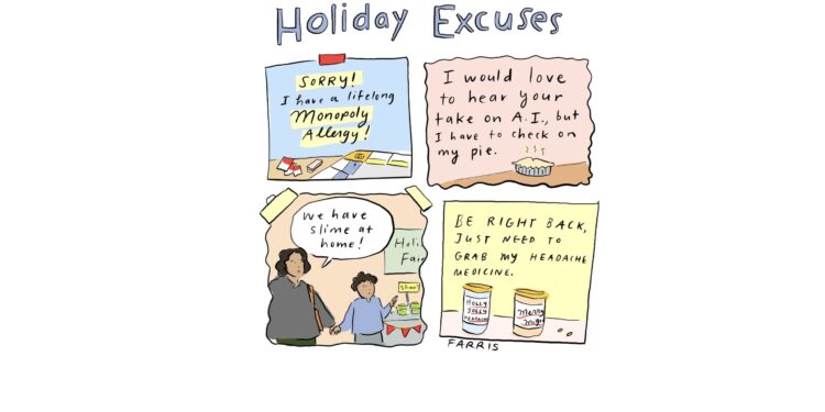 Vacation Excuses | Cup of Jo