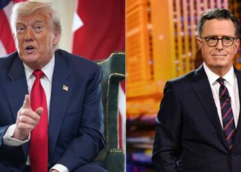 Donald Trump says ‘pathetic trainwreck’ Stephen Colbert needs to be taken off air – Nationwide