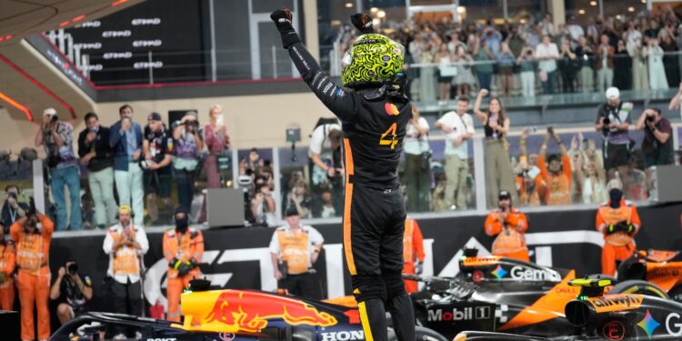 McLaren’s Lando Norris wins first Method 1 title at Abu Dhabi Grand Prix : NPR
