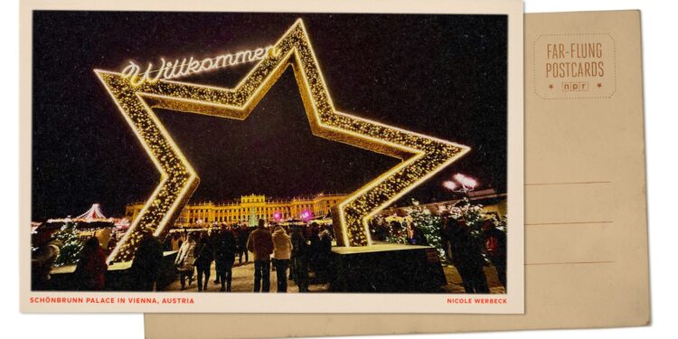 Schönbrunn Palace Christmas market : NPR