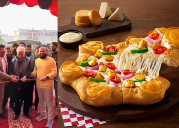 Khawaja Asif inaugurates ‘pretend’ Pizza Hut in Pakistan. Netizens say, ‘fifth gen warfare wanting scrumptious’