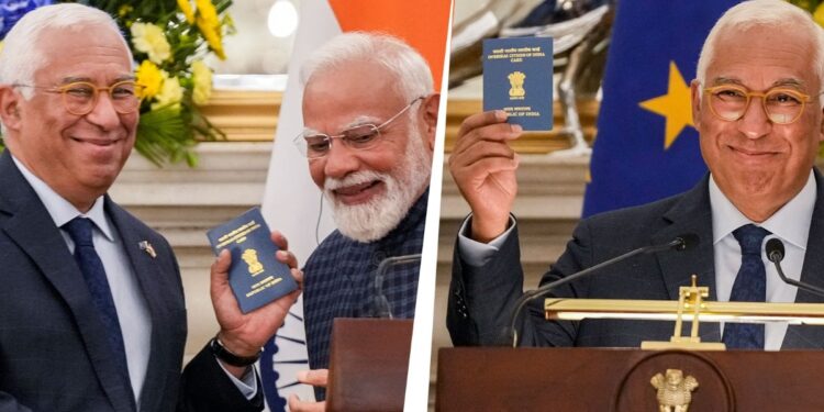 ‘I’m an abroad Indian citizen’: European Council President Antonio Costa, holds out his OCI card
