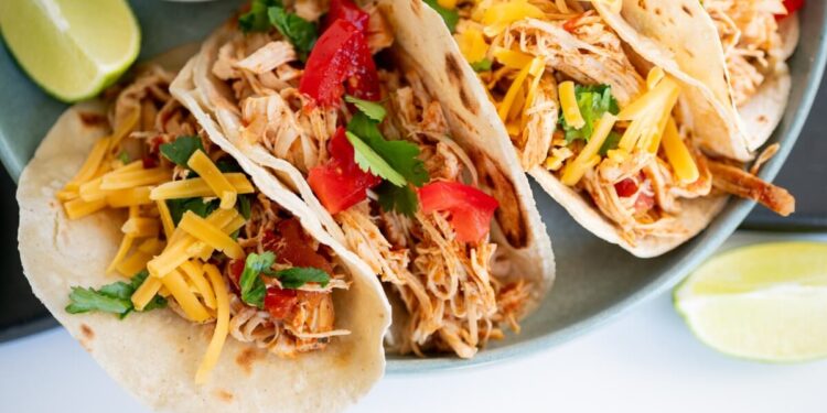 Simple Crockpot Rooster Tacos Recipe