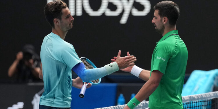 ‘Fortunate’ Djokovic advances to satisfy Sinner in Australian Open semifinals