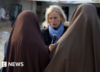 BBC visits Syrian camp holding wives and youngsters of suspected IS fighters