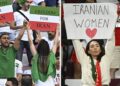 Iranians At The World Cup Protest Throughout The Iran Vs England Recreation