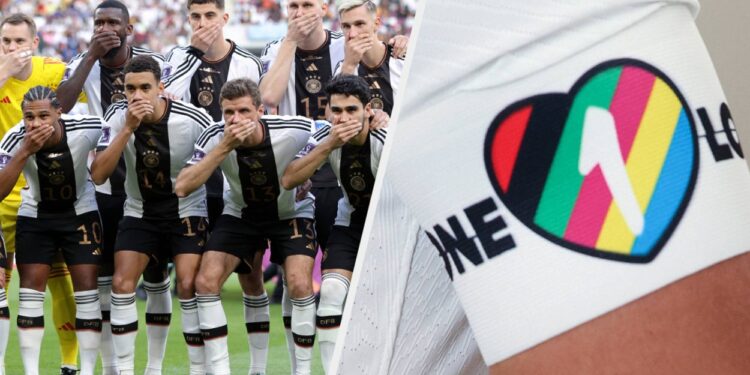 Germany Covers Mouth At World Cup After Armband Ban