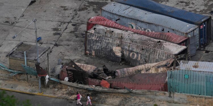 Aftermath of strikes in Venezuela : The Image Present : NPR